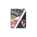 CUADERNO MOOVING 16X21 T/D C/ESP 80H RIVER PLATE