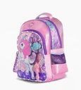 MOCHILA FOOTY ESPALDA 18" CON LUZ LED UNICORN WINGS