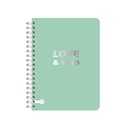 CUADERNO RY 1084 15X21 ANILLADO SEMI FLEX PASTEL 80H NAT RY