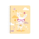CUADERNO RY 1085 15X21 ANILLADO SEMI FLEX ESCOLAR 80H NAT RY