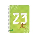 CUADERNO RY 1089 15X21 ANILLADO SEMI FLEX ARGENTINA 80H RY