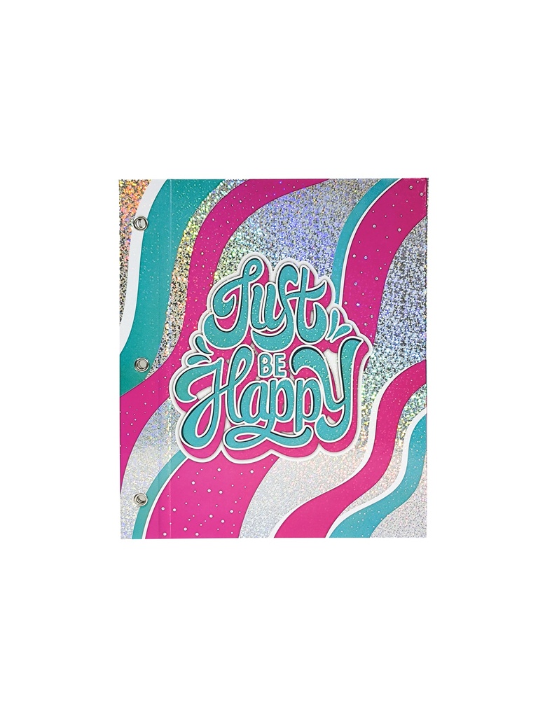 CARPETA 2 TAPAS Nº3 REXON GLITTER CHIC