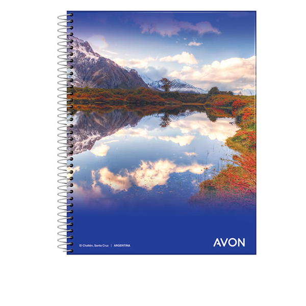 CUAD.AVON C/ESPIRAL 22X29 84H RAYADO