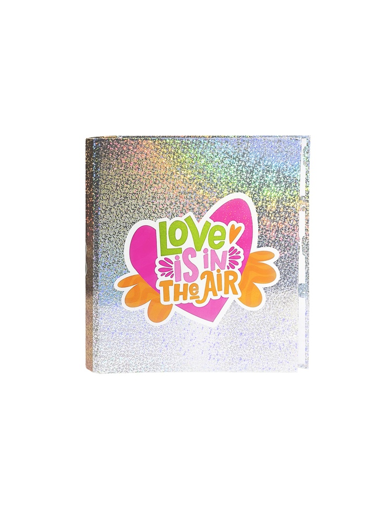 CARPETA 3X40 REXON GLITTER CHICK