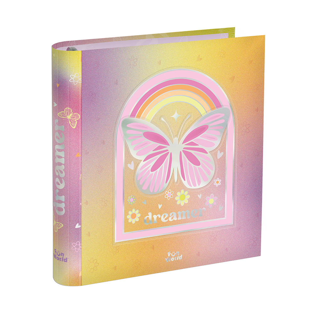 CARPETA 3X40 FW FUN WORLD COLORFUL