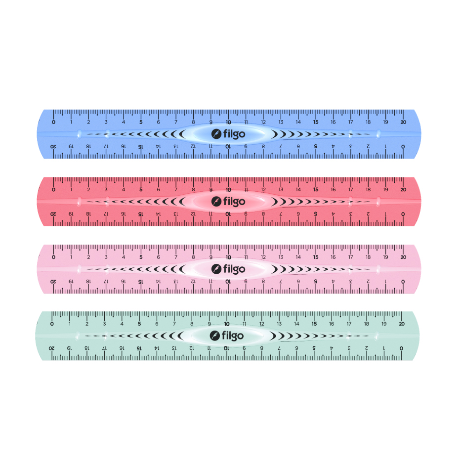 REGLA FILGO 20CM FLEXIBLE X20