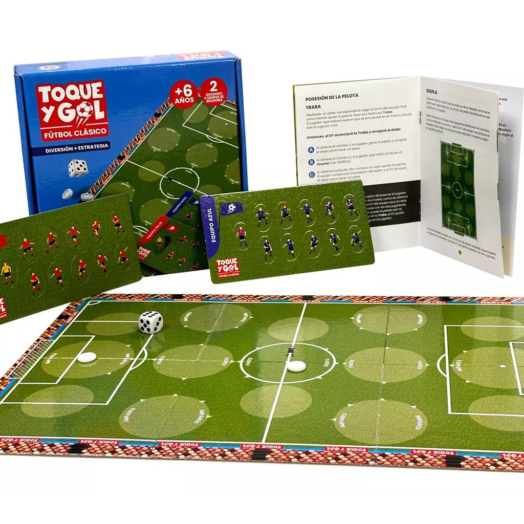 JUEGO DE MESA BARCO DE PAPEL TOQUE Y GOL