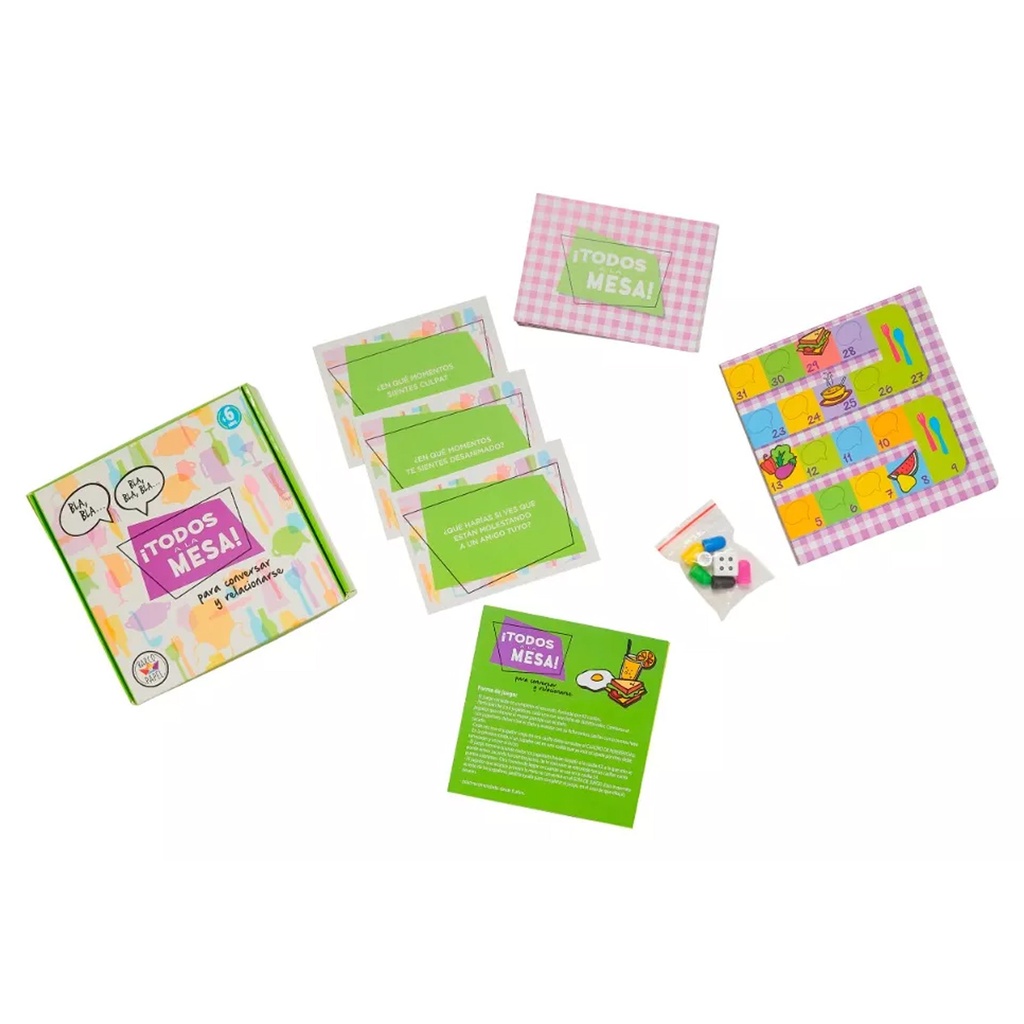 JUEGO DE MESA BARCO DE PAPEL TODOS A LA MESA!