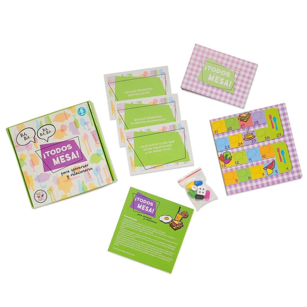 JUEGO DE MESA BARCO DE PAPEL TODOS A LA MESA!