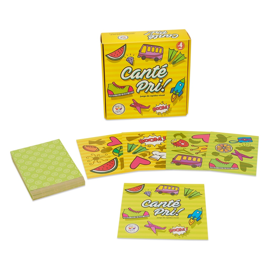 JUEGO DE MESA BARCO DE PAPEL CANTE PRI!