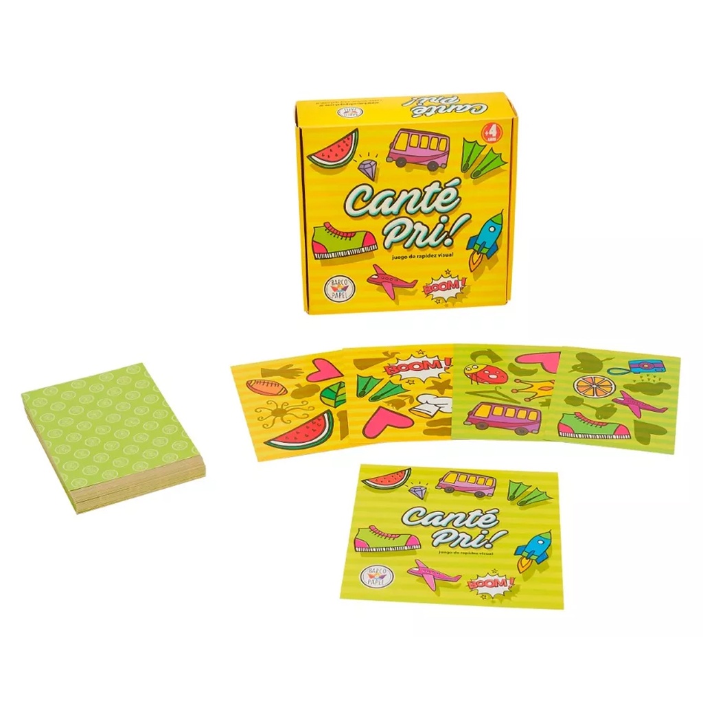 JUEGO DE MESA BARCO DE PAPEL CANTE PRI!
