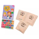 JUEGO DE MESA BARCO DE PAPEL 3 EN 1 LAS EMOCIONES