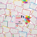 JUEGO DE CARTAS BARCO DE PAPEL EMPIEZO A ESCRIBIR CURSIVA, MAYUSCULA Y MINUSCULA