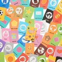 JUEGO DE CARTAS BARCO DE PAPEL SHAPES AND COLORS