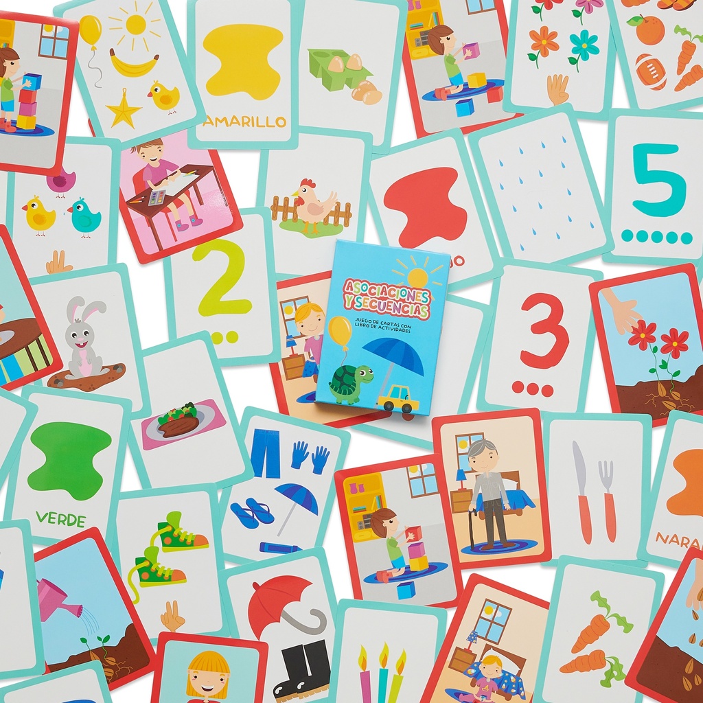 JUEGO DE CARTAS BARCO DE PAPEL ASOCIACIONES Y SECUENCIAS