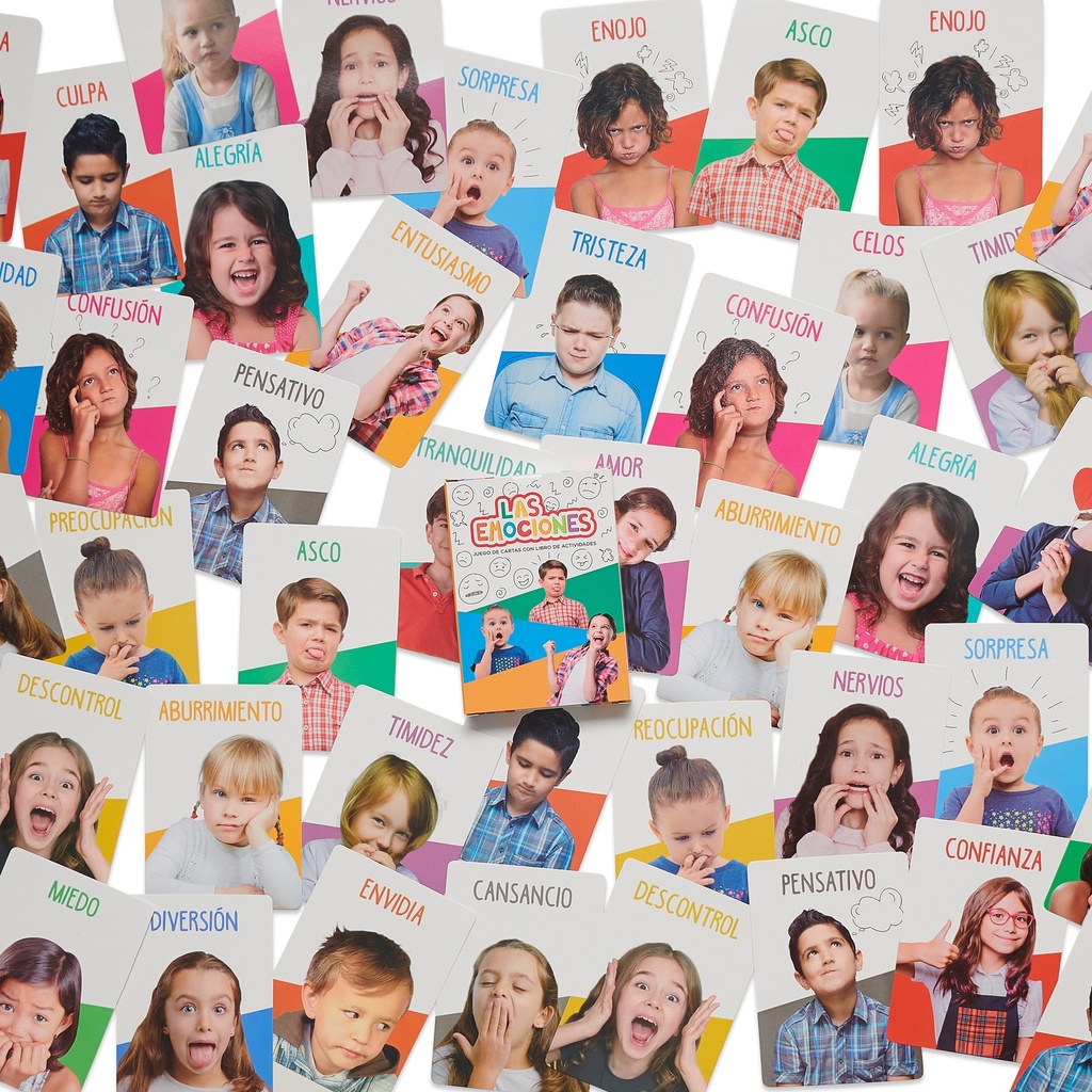 JUEGO DE CARTAS BARCO DE PAPEL LAS EMOCIONES