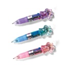 BOLIGRAFO QIWI RETRACTIL 4 COLORES HUELLITA X1