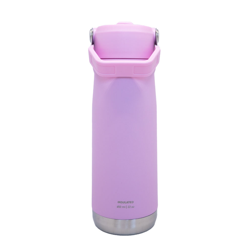 BOTELLA KEEP INSULADA CON MANGO 650ML