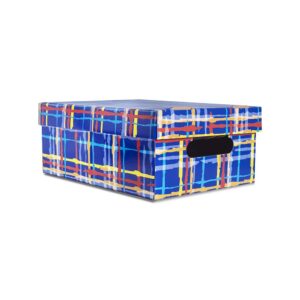 CAJA ESCOSES MEDIANA 39X30X15 COLORES SURTIDOS