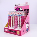 BOLIGRAFO WERO BORRABLE HELLO KITTY X1