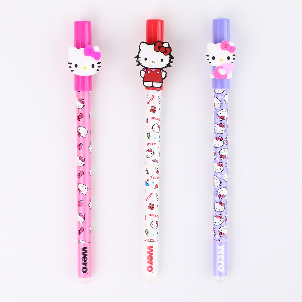 BOLIGRAFO WERO BORRABLE HELLO KITTY X1