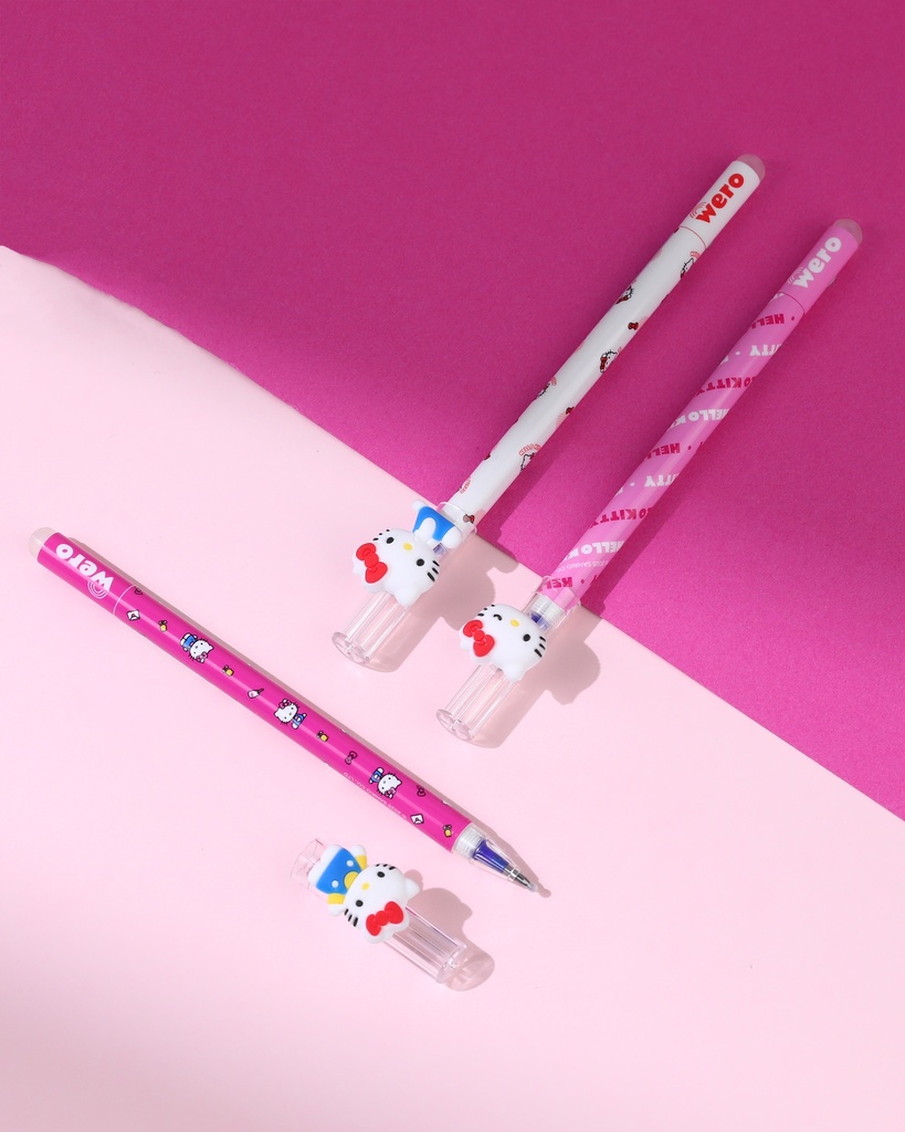 BOLIGRAFO WERO BORRABLE HELLO KITTY X1