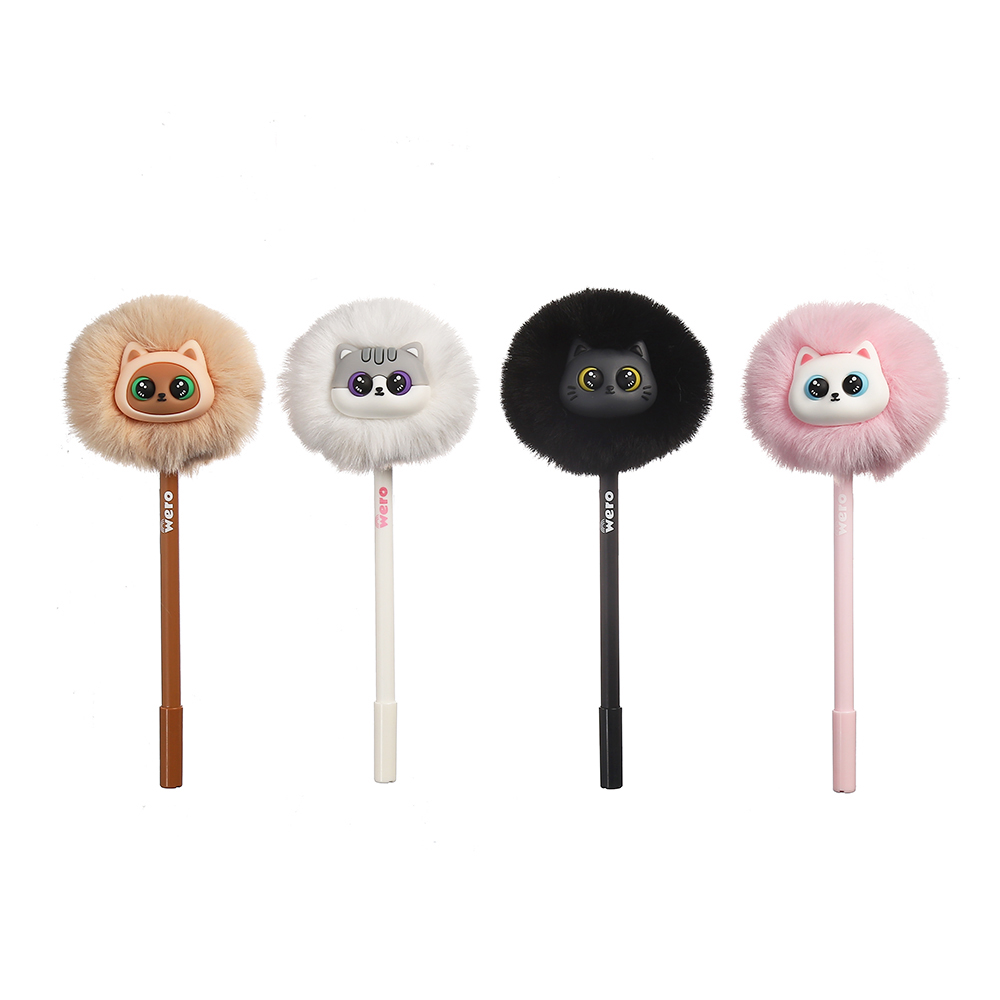 BOLIGRAFO WERO POMPON GATITOS X1