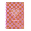 CUADERNO FW A4 SEMIRIGIDO 80 HOJAS PINK