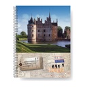 CUADERNO MIS APUNTES TRAVEL CON ESPIRAL 22X29 80H CUADRICULADO