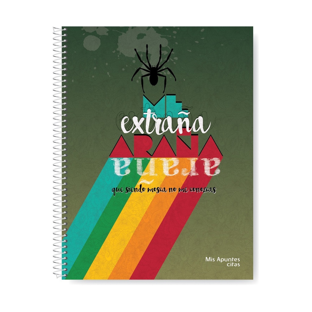 CUADERNO MIS APUNTES JOIN US CON ESPIRAL 22X29 80H RAYADO