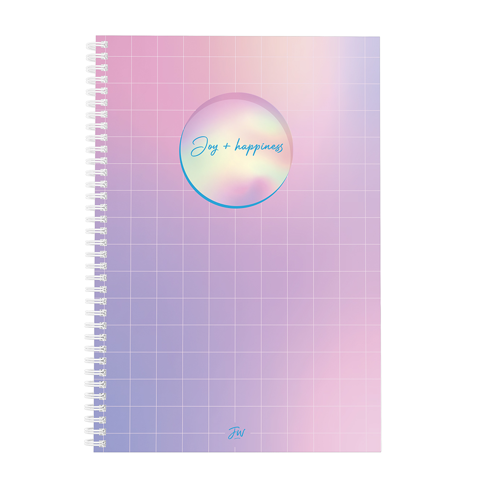 CUADERNO FW A4 SEMIRIGIDO 80 HOJAS COLORFUL