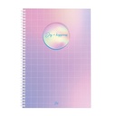 CUADERNO FW A4 SEMIRIGIDO 80 HOJAS COLORFUL