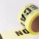 CINTA PRECAUCION 80MMX200MT