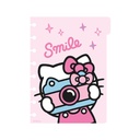 CUADERNO MOOVING LOOP HELLO KITTY A5 CON DISCOS