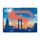 LIBRETA MOOVING NOTES A5 TAPA DURA SUPERMAN RAYADO