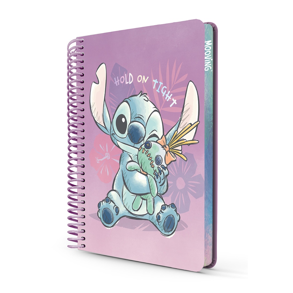 CUADERNO MOOVING PREMIUM12X14,5 96H STITCH