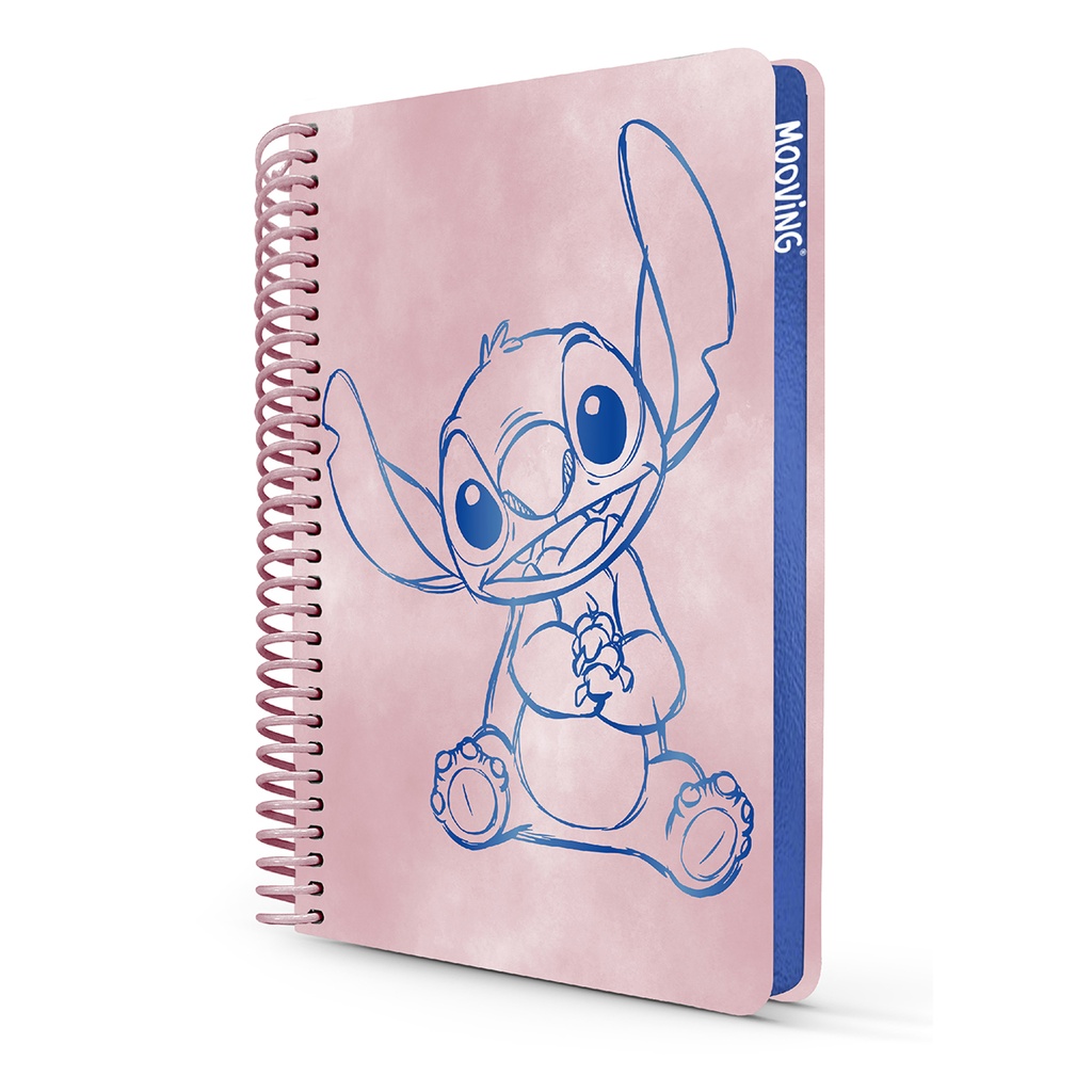CUADERNO MOOVING PREMIUM CARTA X 96 HOJAS STITCH