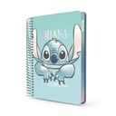 CUADERNO MOOVING PREMIUM 1/2 OFICIO 96 HOJAS STITCH