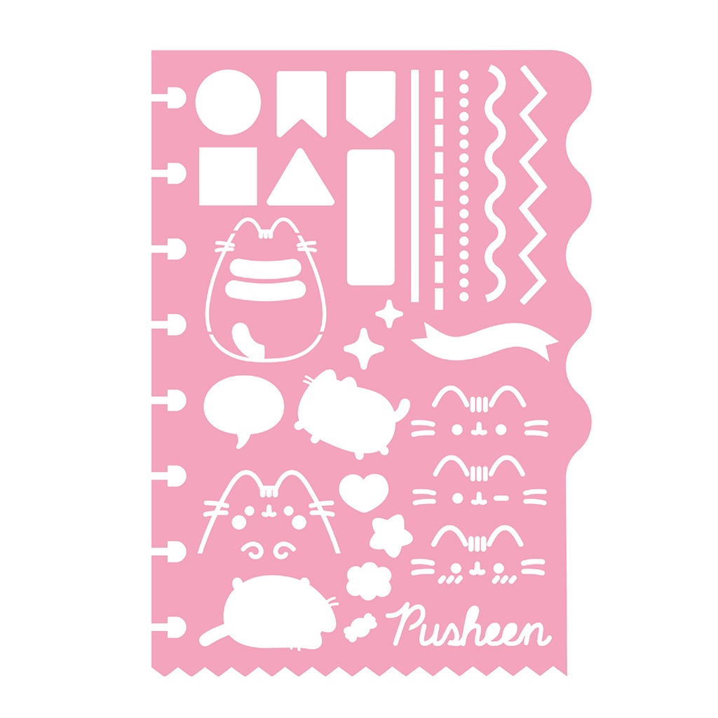CUADERNO MOOVING LOOP PUSHEEN A5 CON DISCOS