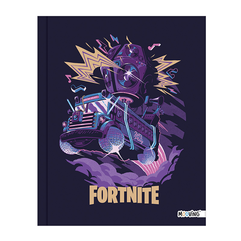 CUADERNO MOOVING 19.5X24 T/D 48H FORTNITE