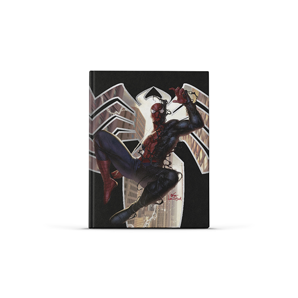 CUADERNO MOOVING TAPA DURA 16X21 48H SPIDERMAN