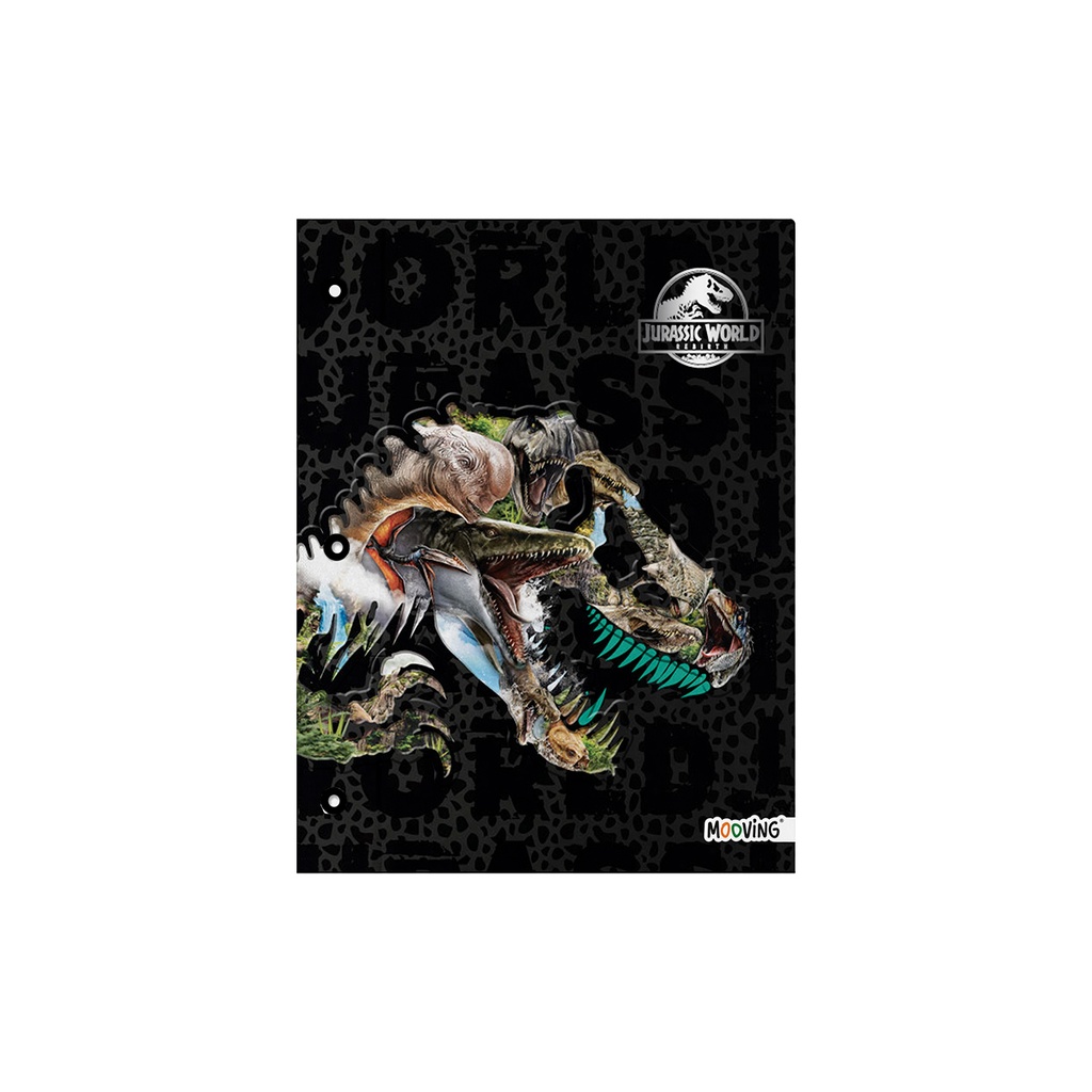 CARPETA 2 TAPAS Nº3 MOOVING JURASSIC PARK
