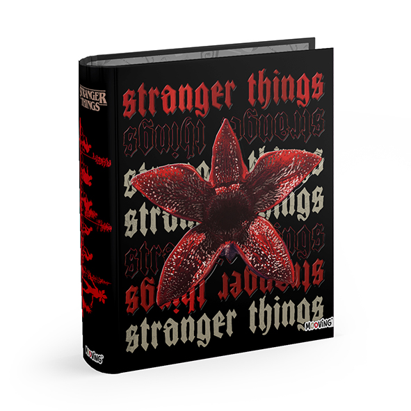 CARPETA A4 2X40 MOOVING STRANGER THINGS LIQUIDACION