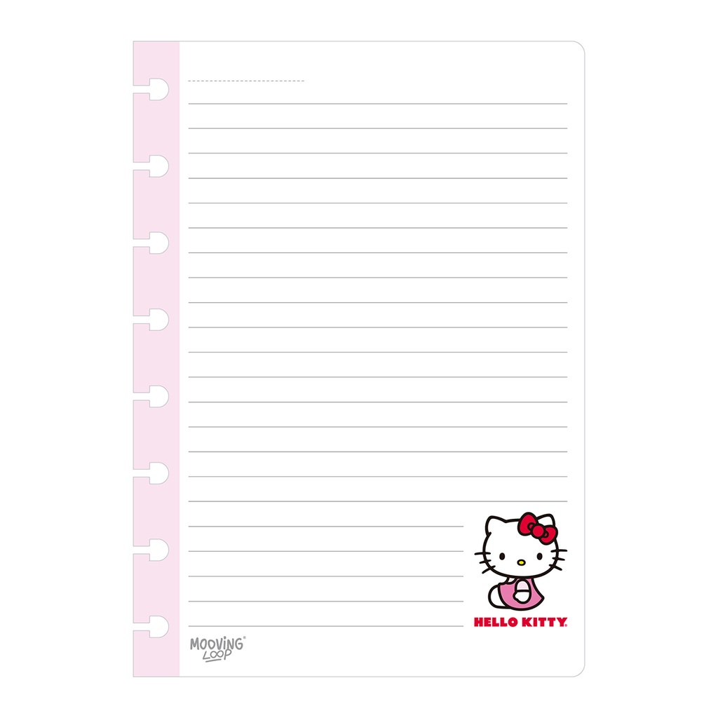 SET REPUESTO PARA CUADERNO MOOVING LOOP A5 HELLO KITTY