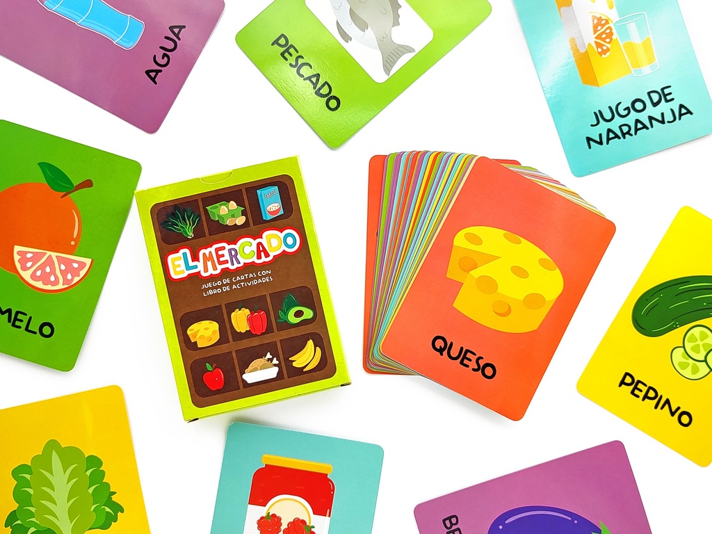 JUEGO DE CARTAS BARCO DE PAPEL EL MERCADO