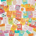 JUEGO DE CARTAS BARCO DE PAPEL ALPHABET AND NUMBERS