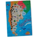 ROMPECABEZAS BARCO DE PAPEL 48 PIEZAS - ARGENTINA