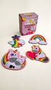 ROMPECABEZAS BARCO DE PAPEL 3 Y 4 PIEZAS - UNICORNIOS