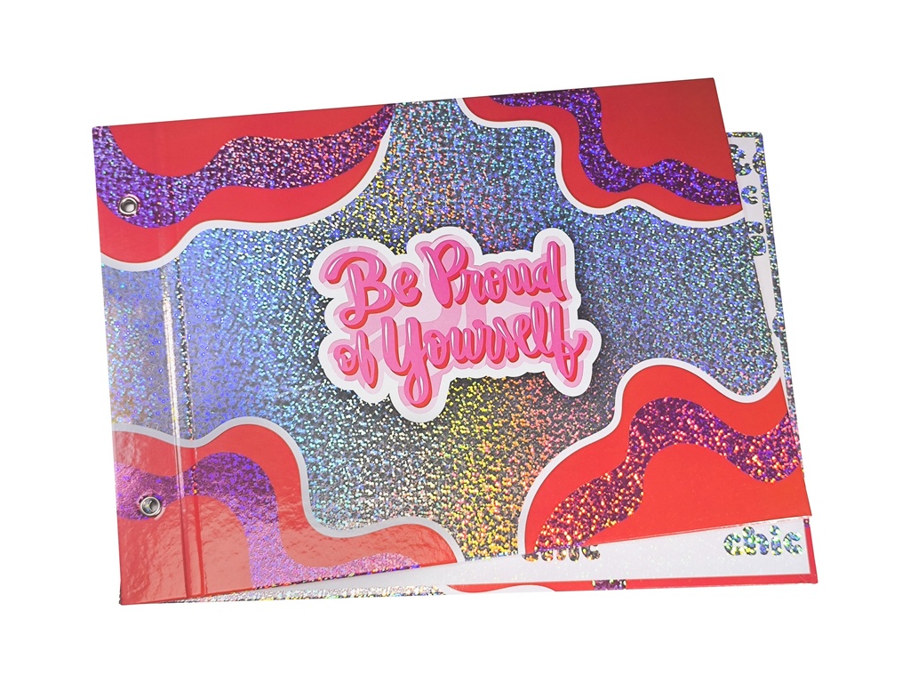 CARPETA 2 TAPAS Nº5 REXON GLITTER CHIC