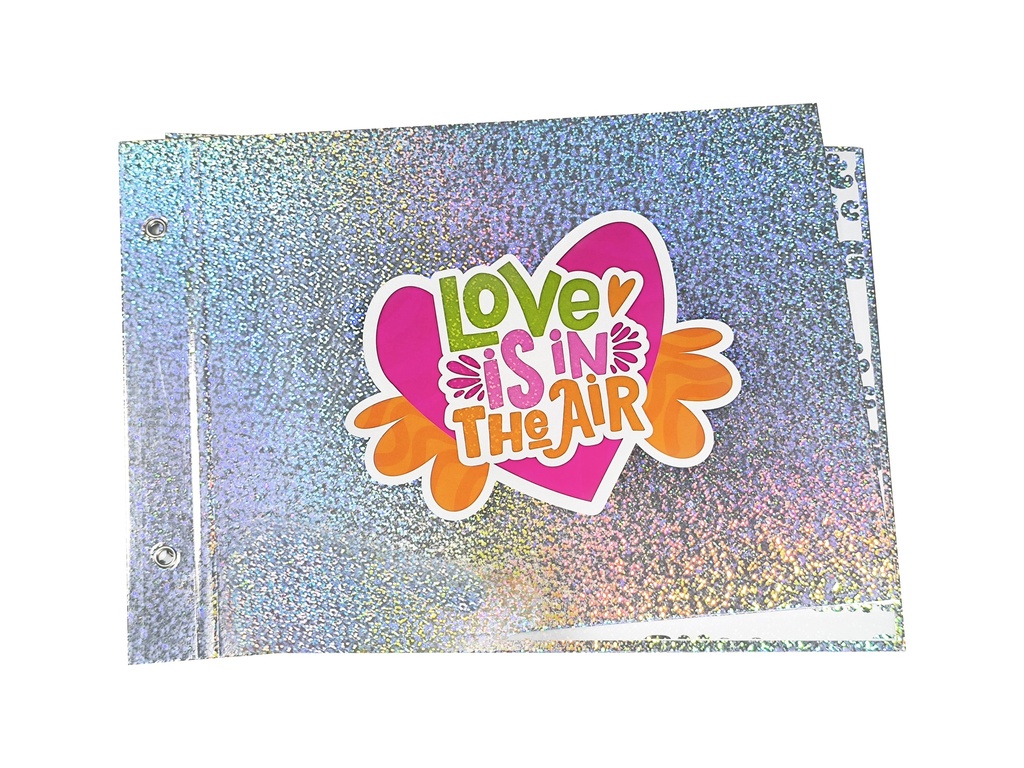 CARPETA 2 TAPAS Nº5 REXON GLITTER CHIC